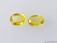 Yellow sapphire 1.05ct aig certified - afbeelding 2 van  8