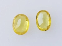 Yellow sapphire 1.05ct aig certified - afbeelding 3 van  8
