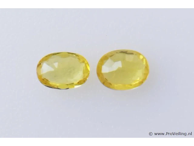 Yellow sapphire 1.05ct aig certified - afbeelding 5 van  8