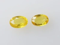 Yellow sapphire 1.12ct aig certified - afbeelding 1 van  8