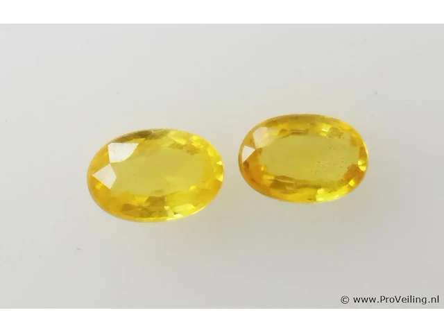 Yellow sapphire 1.12ct aig certified - afbeelding 2 van  8