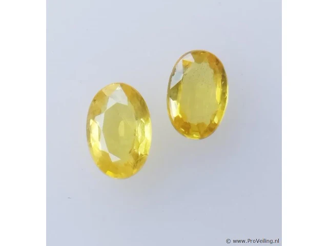 Yellow sapphire 1.12ct aig certified - afbeelding 3 van  8