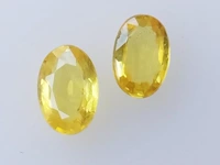 Yellow sapphire 1.12ct aig certified - afbeelding 3 van  8