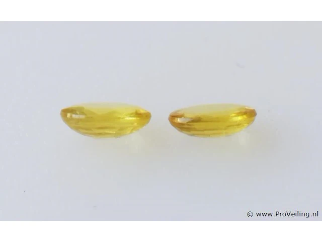 Yellow sapphire 1.12ct aig certified - afbeelding 4 van  8