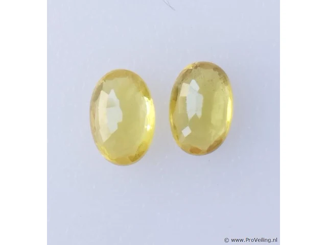 Yellow sapphire 1.12ct aig certified - afbeelding 5 van  8