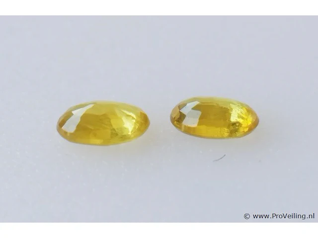 Yellow sapphire 1.12ct aig certified - afbeelding 6 van  8