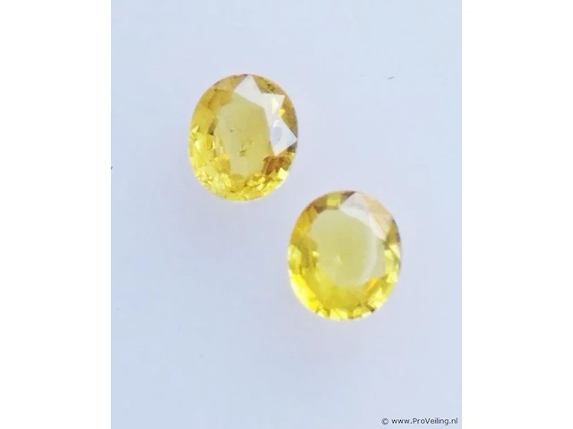 Yellow sapphire 1.24ct aig certified - afbeelding 2 van  8