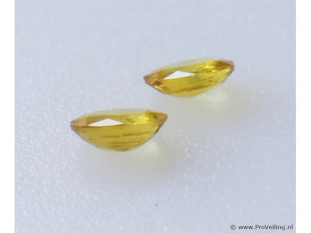 Yellow sapphire 1.24ct aig certified - afbeelding 3 van  8