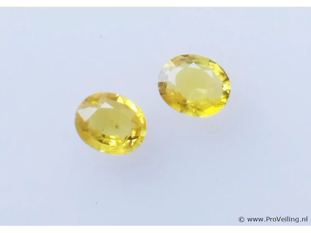 Yellow sapphire 1.24ct aig certified - afbeelding 4 van  8