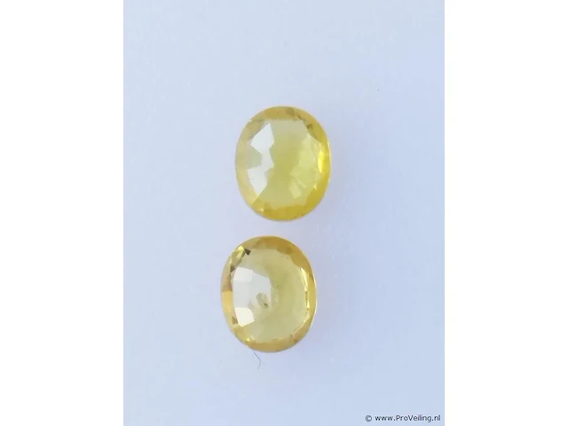 Yellow sapphire 1.24ct aig certified - afbeelding 5 van  8