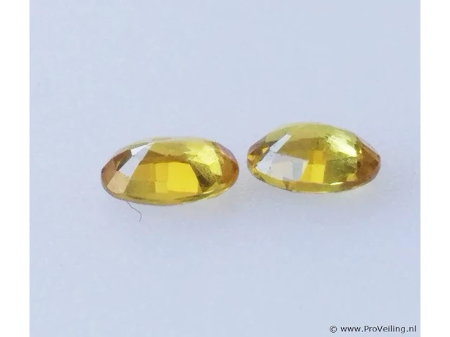 Yellow sapphire 1.24ct aig certified - afbeelding 6 van  8