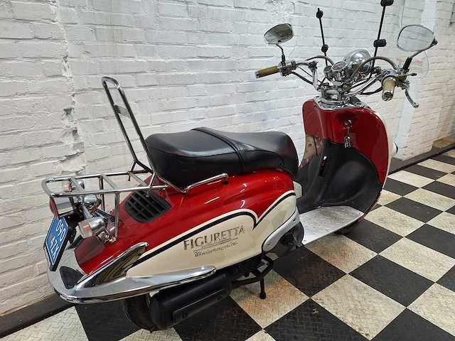 Yiying figuretta grande retro 25 km snorscooter 4takt - afbeelding 5 van  7