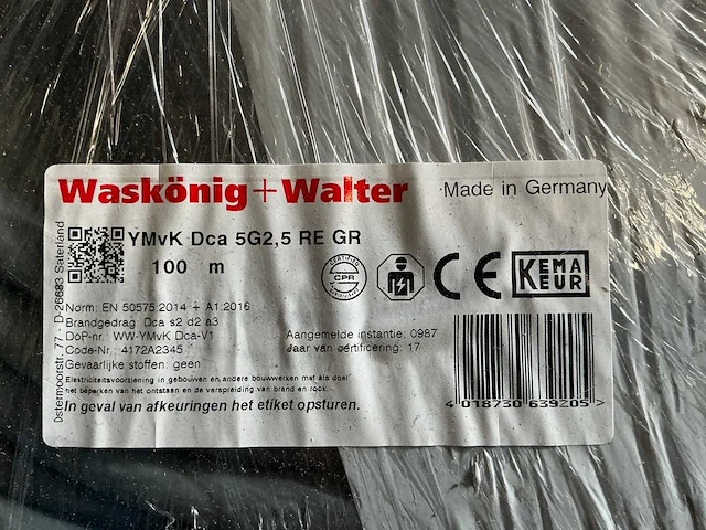 Ymvk kabel (100 meter) (10x) - afbeelding 3 van  3