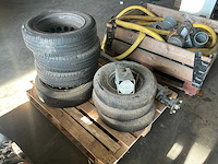 Yokohama, vredestein banden met velg en as (7x) - afbeelding 1 van  6