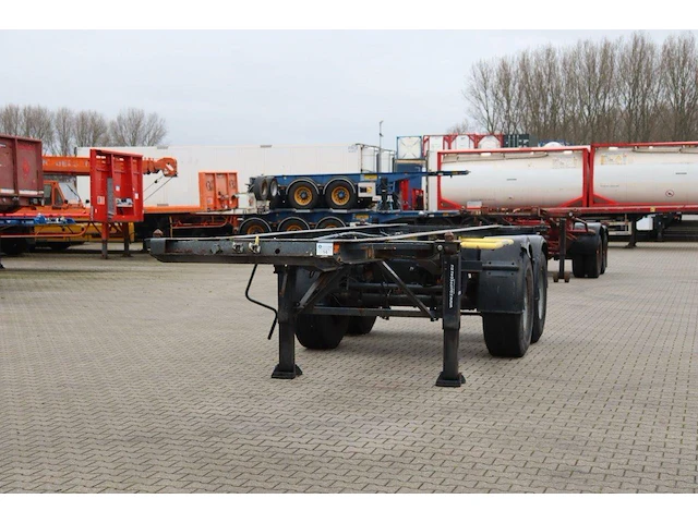 York 20ft chassis bladvering/spring-suspension - afbeelding 1 van  1