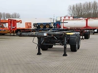 York 20ft chassis bladvering/spring-suspension - afbeelding 1 van  1