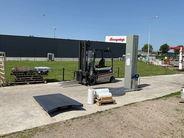 Youngsunpack mh-fg-2000b wikkelfolie machine - afbeelding 1 van  12