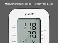 Yuwell bovenarmbloeddrukmeter - afbeelding 2 van  3
