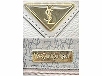 Yves saint laurent - beige met gouden details - handtas - afbeelding 3 van  9