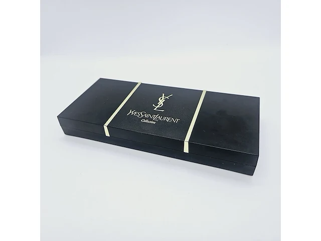 Yves saint laurent pendant collier + oorbellen set - afbeelding 10 van  10