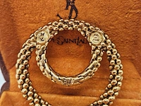 Yves saint laurent pendant met goudkeurmerk - afbeelding 3 van  7