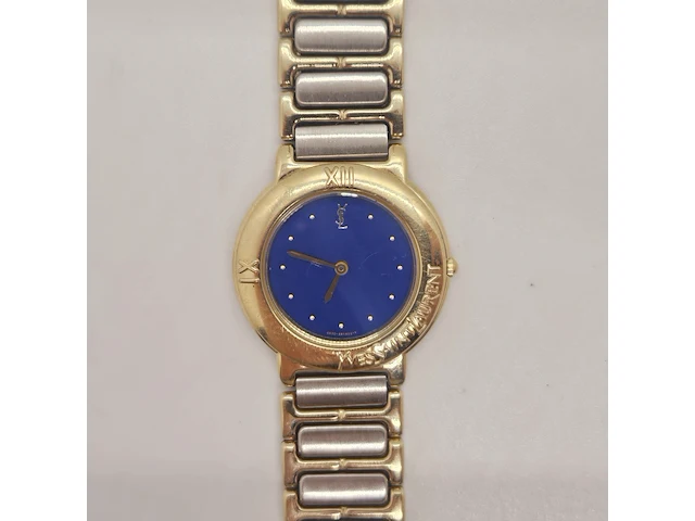 Yves saint laurent two tone dresswatch - afbeelding 1 van  8