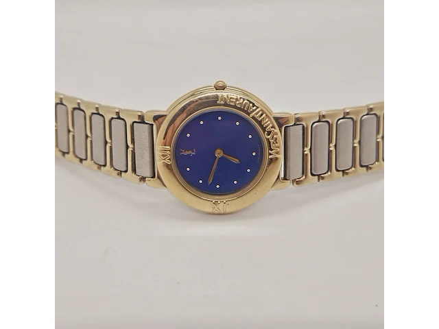 Yves saint laurent two tone dresswatch - afbeelding 4 van  8