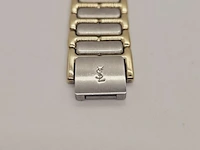 Yves saint laurent two tone dresswatch - afbeelding 7 van  8