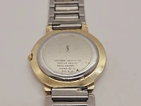 Yves saint laurent two tone dresswatch - afbeelding 8 van  8