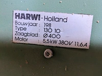 Zaagbank harwi, 130 10, bouwjaar 1986 - afbeelding 2 van  11