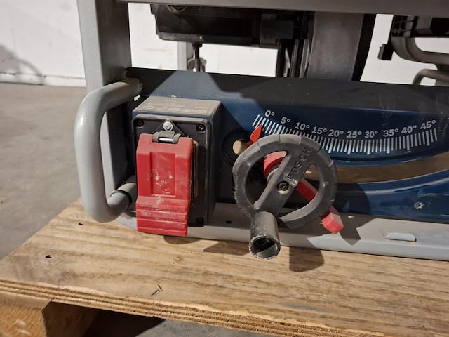 Zaagtafel 250mm 230v bosch, gts 10 j, bouwjaar 2017 - afbeelding 3 van  8