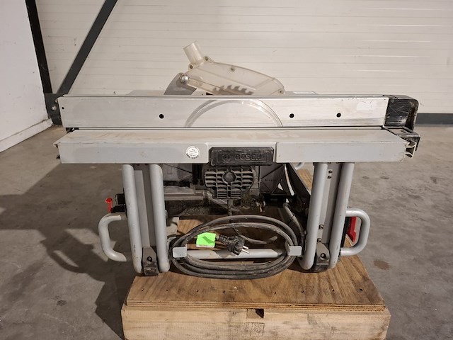 Zaagtafel 250mm 230v bosch, gts 10 j, bouwjaar 2017 - afbeelding 7 van  8