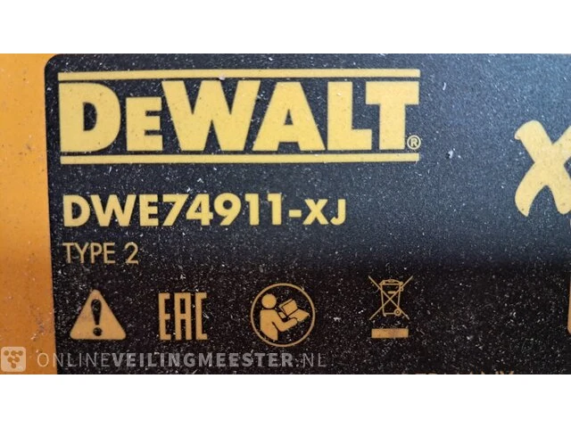 Zaagtafel dewalt, dwe7492-qs - afbeelding 5 van  8