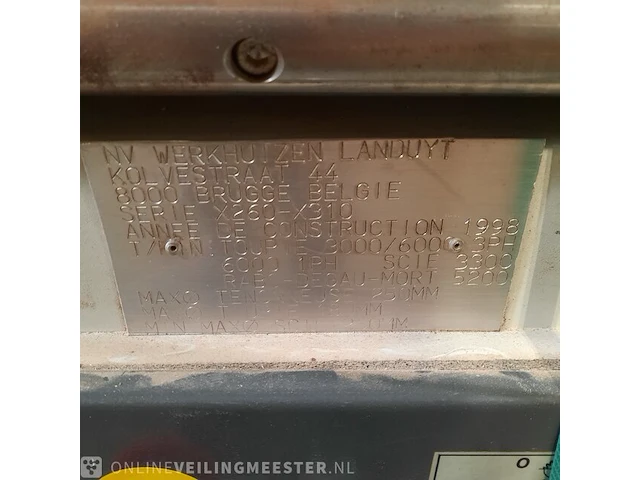 Zaagtafel robland, x31, bouwjaar 1998 - afbeelding 15 van  17