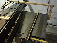 Zaagtafel verrijdbaar scheppach, ts 4000, geel, 1990 - afbeelding 4 van  8