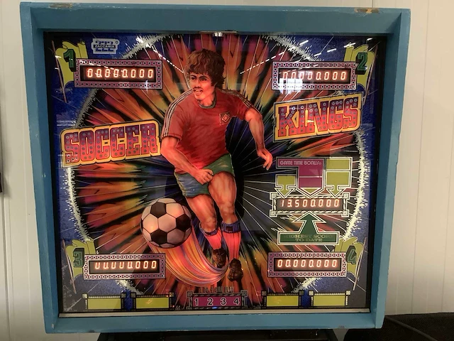 Zaccaria - soccer kings - flipperkast - afbeelding 4 van  8
