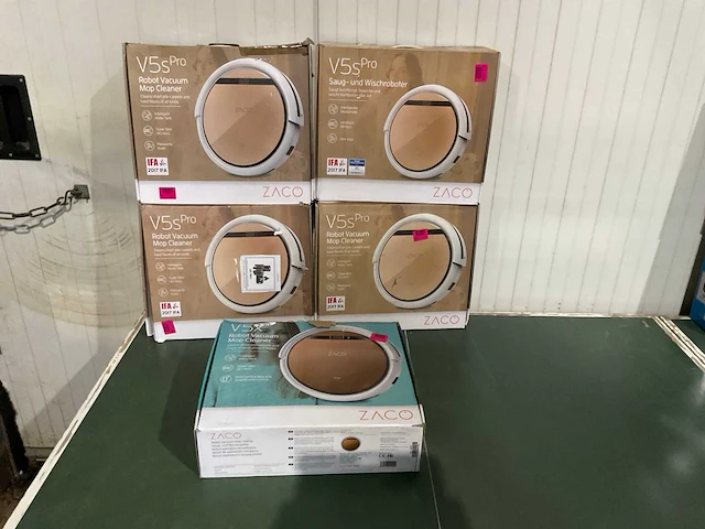 Zaco v5 robotstofzuiger (5x) - afbeelding 2 van  9
