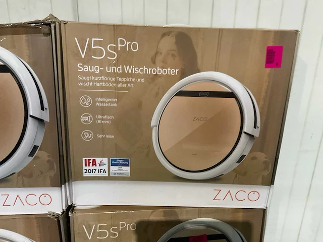 Zaco v5 robotstofzuiger (5x) - afbeelding 5 van  9