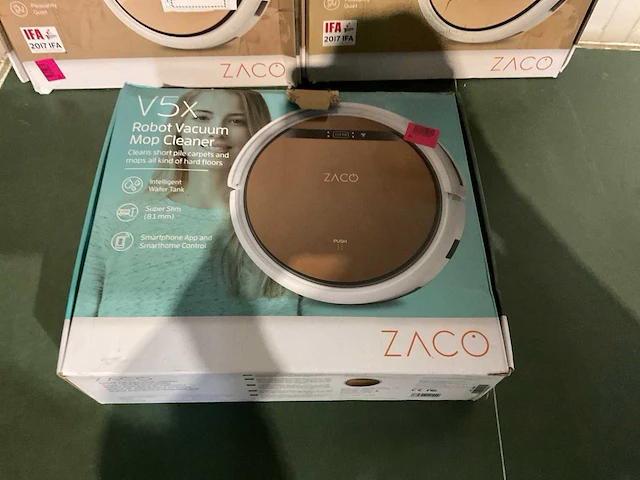 Zaco v5 robotstofzuiger (5x) - afbeelding 6 van  9