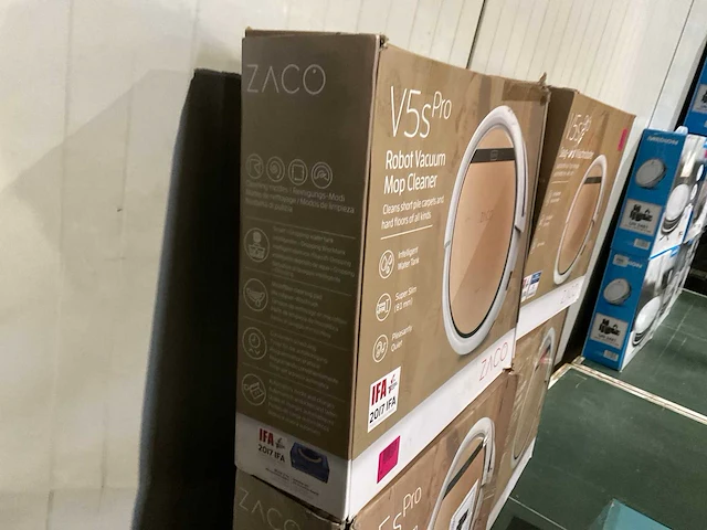 Zaco v5 robotstofzuiger (5x) - afbeelding 7 van  9