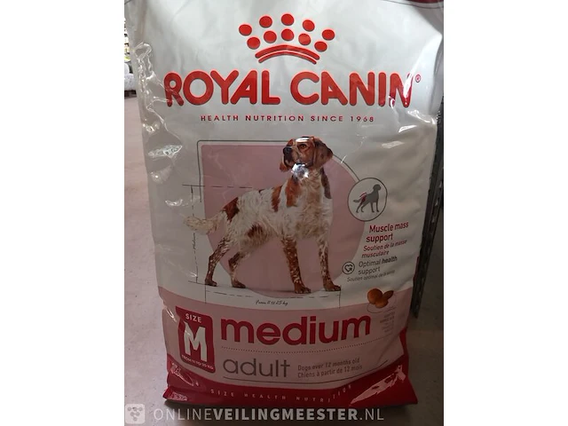 Zak hondenvoer royal canin, medium adult - afbeelding 3 van  4