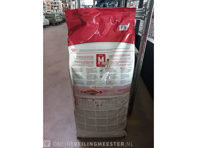 Zak hondenvoer royal canin, medium adult - afbeelding 4 van  4