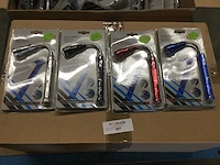 Zaklantaarns met magneet diverse kleuren. (100x) - afbeelding 1 van  2