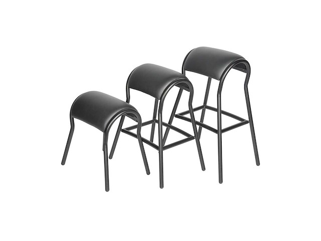 Zami - ergonomische kruk (4x) - afbeelding 4 van  5