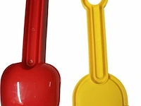 Zand schepje set hark en schep 10 sets h036 - afbeelding 7 van  7