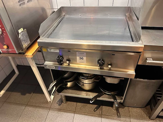 Zanussi - 2zones - grill- en bakplaat - afbeelding 1 van  3