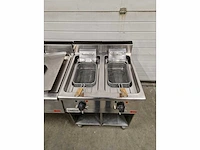 Zanussi - 4-pits fornuis bakplaat en friteuse - bakkooklijn - afbeelding 3 van  6