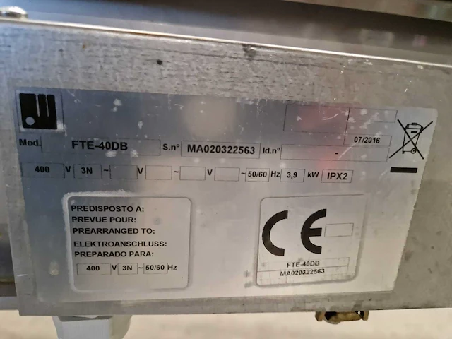 Zanussi - 4-pits fornuis bakplaat en friteuse - bakkooklijn - afbeelding 6 van  6