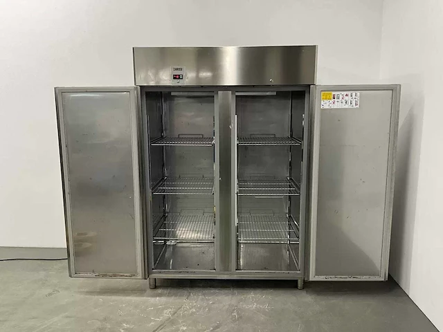 Zanussi - rvs dubbeldeurs vrieskast - afbeelding 3 van  9