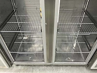 Zanussi - rvs dubbeldeurs vrieskast - afbeelding 6 van  9